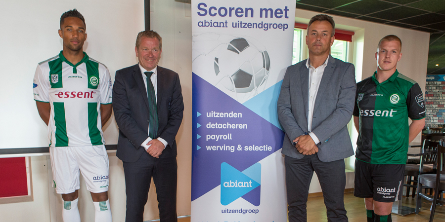 Abiant Uitzendgroep ook broeksponsor FC Groningen