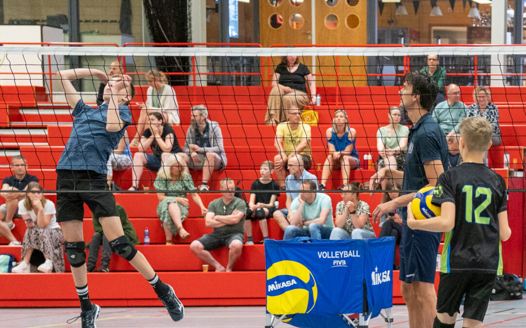 Open training volleybalschool in Emmen succesvol