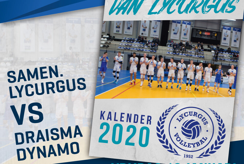 Vrijdag de topper tegen Dynamo met kalenderverkoop