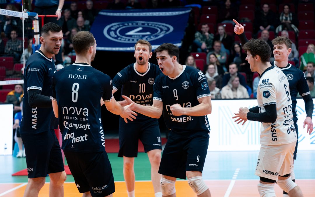 Nova Tech Lycurgus sluit reguliere competitie af met vlotte 3-0 zege in Zevenhuizen