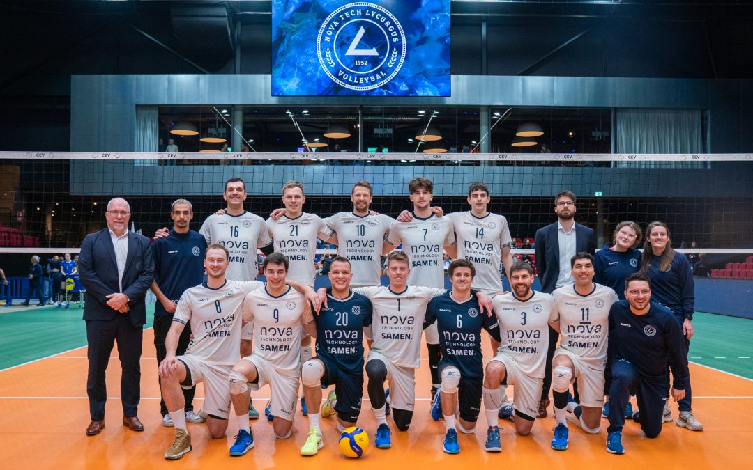 Nova Tech Lycurgus treft Dinamo Boekarest in achtste finale