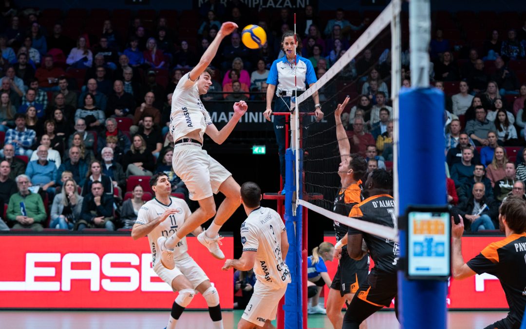 Nova Tech Lycurgus na 3-0 winst door naar achtste finale Europese Challenge Cup