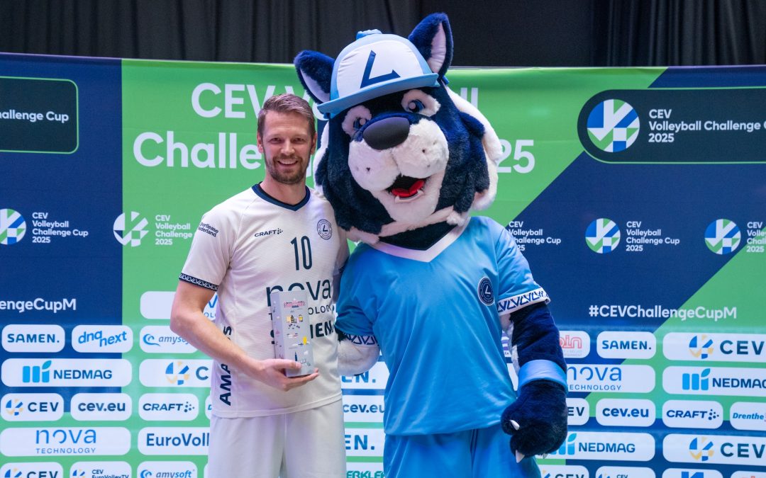 Mascotte Skyler nieuwste aanwinst