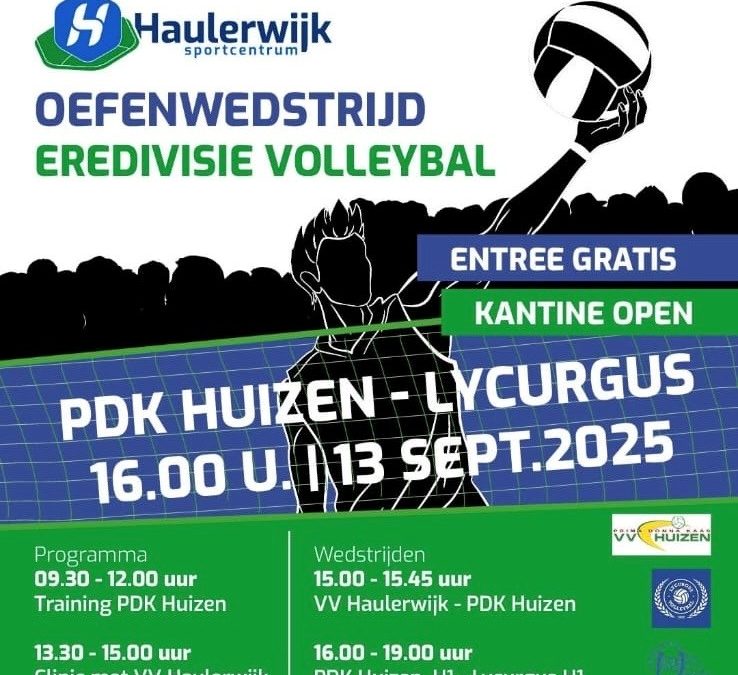 Lycurgus oefent in Haulerwijk, Duitsland, Assen en Groningen